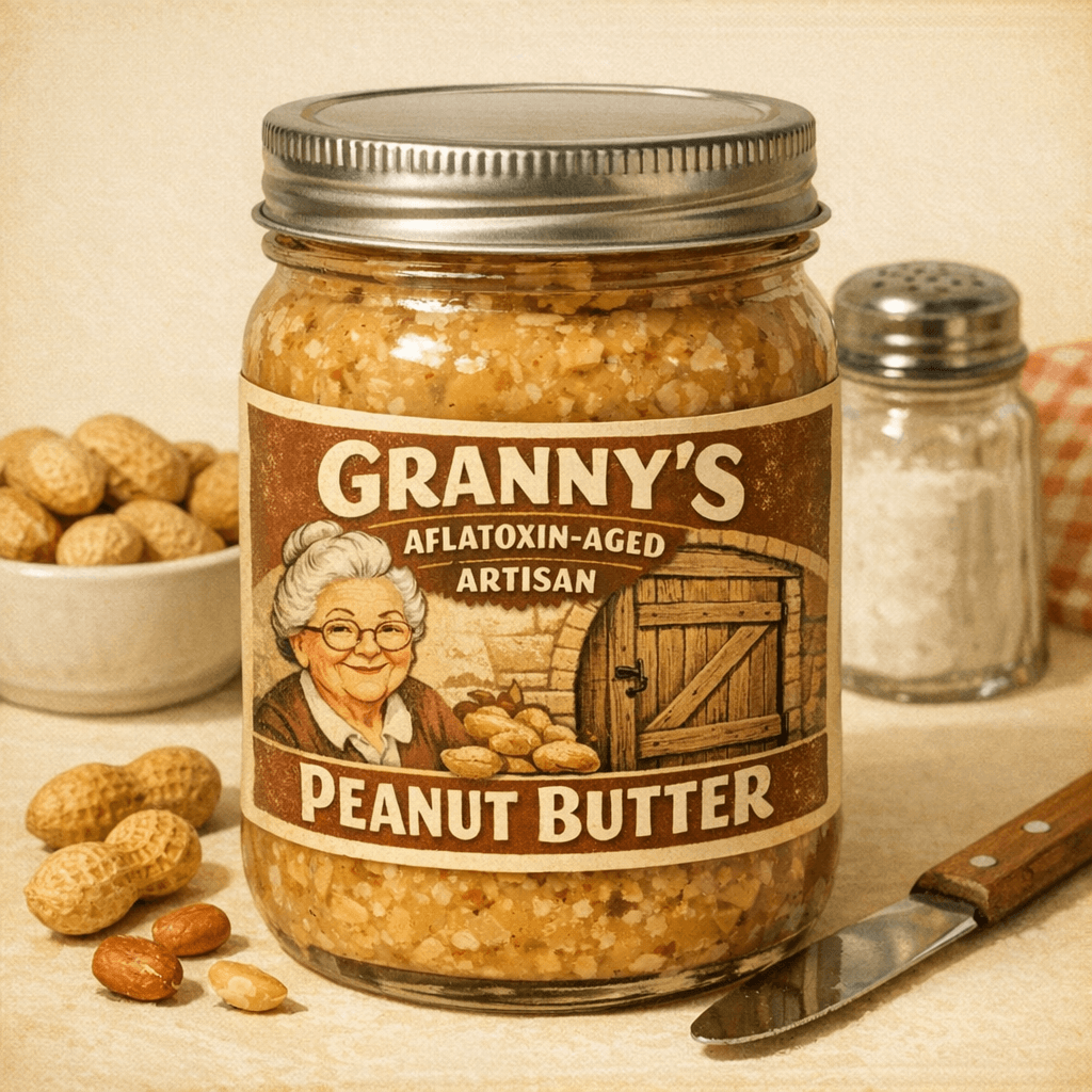 Granny's Aflatoxin-Aged Artisan Peanut Butter