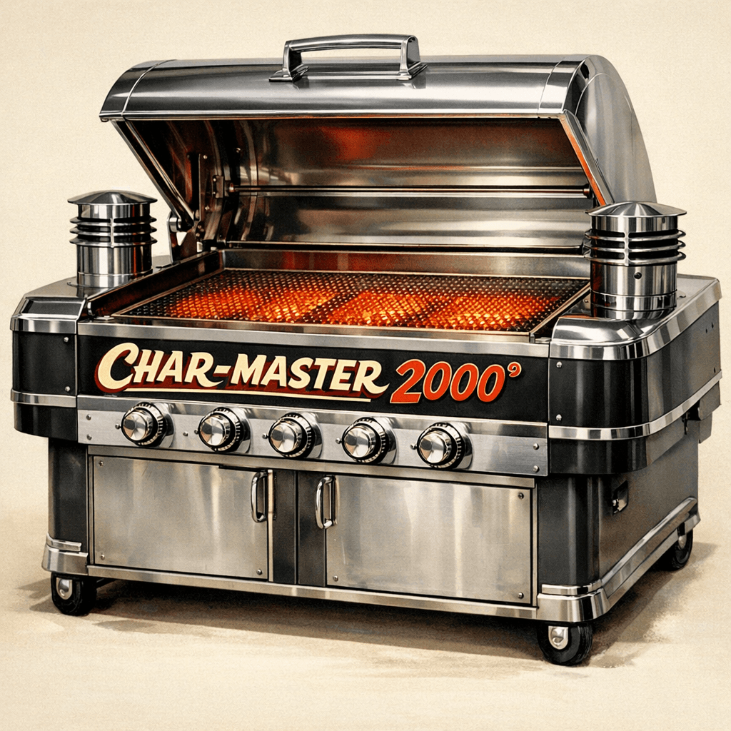 Char-Master 2000° Backyard Grill