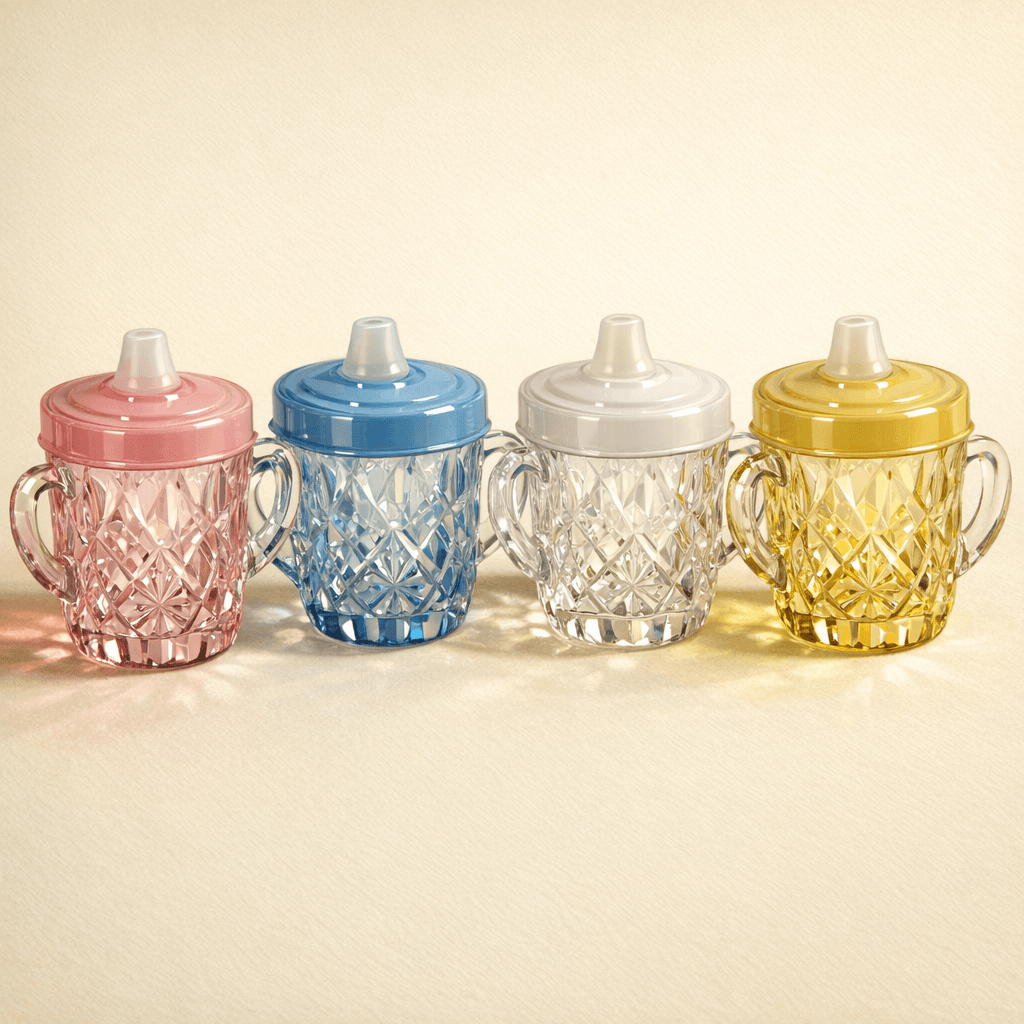 Crystal-Pals Lead Crystal Sippy Cups