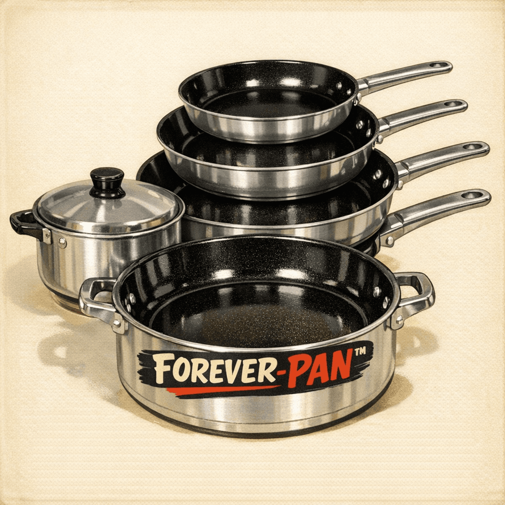 Forever-Pan™ PFAS Non-Stick Cookware Set